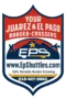 EpShuttles logo for pre-arranged transportation in El Paso and Ciudad Juárez.